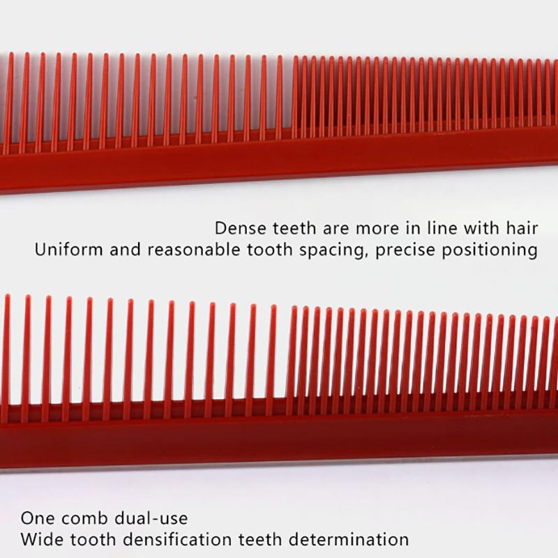 Frisör Professionell Hårklippningskam Frisörsalong Hårklippningskammar Polisonger Hårborste Hårsalong Stylingverktyg Tillbehör