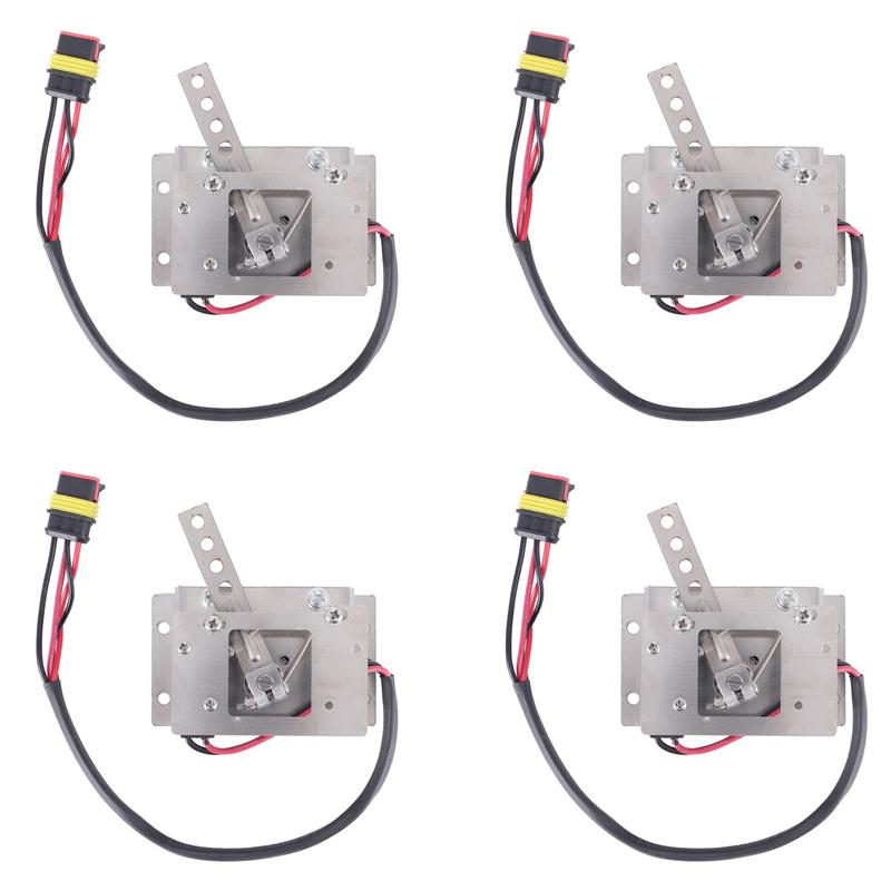 4X Throttle PB-6 Type 0-5K With Mini 3 Wires EV PB-8 For Curtis PB 8 Type Golf Cart Potentiometer серебряный
