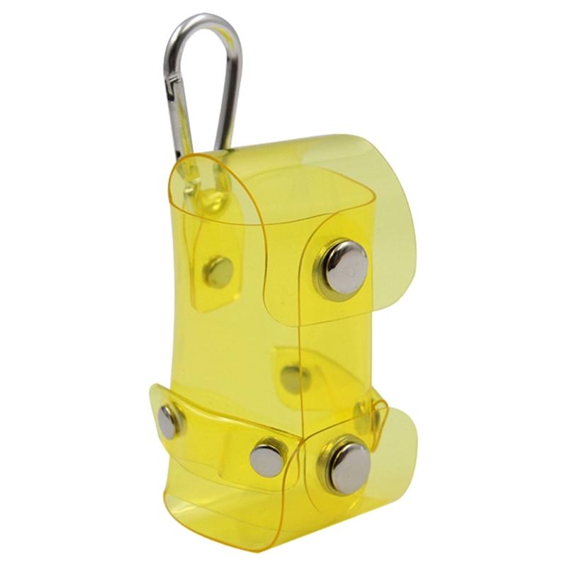 

Golf Bag Dustproof Bag, Transparent Dustproof Rain Covers for Golf Bags, Rain Cover Heavy Duty Club Bags Dustproof Cover жёлтый