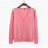 Oversize Solid Knitted Cardigans Women Female Jacket Coat Long Sleeve Casual V-Neck Tops Sweaters Red Black XXL 3XL 4XL 5XL