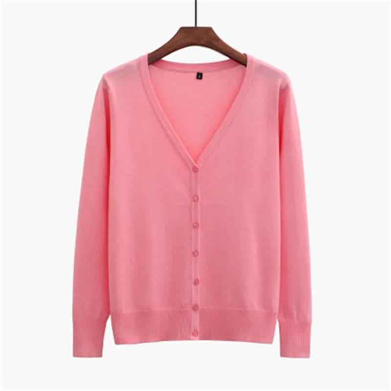 Oversize Solid Knitted Cardigans Women Female Jacket Coat Long Sleeve Casual V-Neck Tops Sweaters Red Black XXL 3XL 4XL 5XL