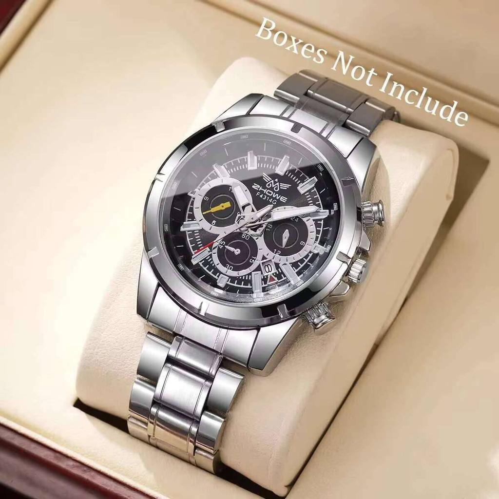 Luxury Men's Calendar Quartz Watch Fashion Men Business Watches Reloj Hombre