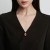 Mini Cute Japanese-style Small Strawberry Brooch for Women, Prevents Wardrobe Malfunction, Fashionable and Personalized Fashion
