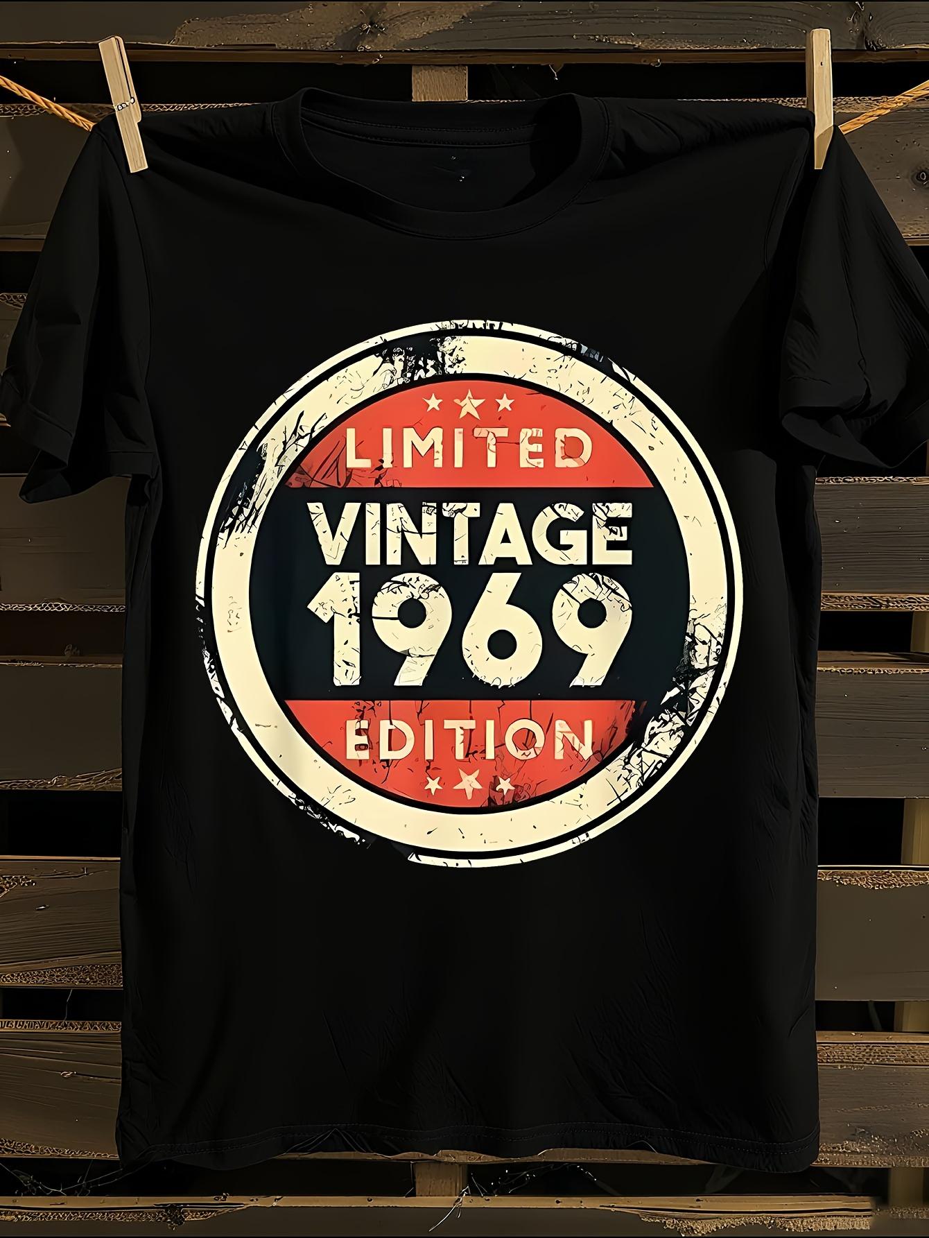 

Vintage 1969 Limited Edition 50th Birthday T-Shirt XL
