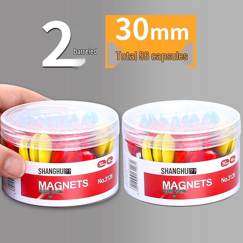 Colorful Round Magnetic Chalkboard Stickers with Strong Magnets for Whiteboards