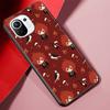 Cartoon Genshin Impact Case for Xiaomi Mi 11 Ultra 11T 10T 9T Pro Note 10 A2 9 8 Lite A3 CC9E 10S CC9 A1 Black Soft Phone Cover