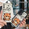 Phone Case: 2D flat, suitable for Samsung Galaxy A34 A35 M05 M06 S20 S22 S21 FE Plus 5G protective case, orange-spotted kitten, perfect holiday gift f