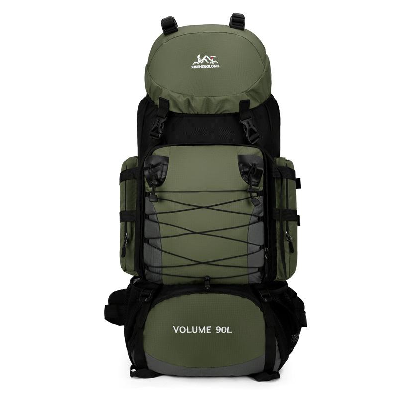 90L Large Capacity Hiking Backpack - Waterproof Lightweight Outdoor Backpack for Men Women, Ideal for Trekking, Camping, Travel