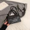 Autumn Womens Small Square Shoulder Bag Premium Textured Crossbody Bag Fashion Minimalist Versatile Handbag Purse KTB