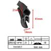 Customizable EPDM U-Shaped Rubber Sealing Strip for Electrical Cabinets and Car Doors
