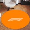 Formula 1 (28) Round Office Rug Decorative Floor Rug for Office Bedroom Living Room and Home Space