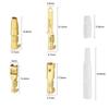 WMYCONGCONG Kupplungsverbinder, Flachklemmen, 400 Stück, 0,11 Zoll (2.8 mm), 2-polig, 3