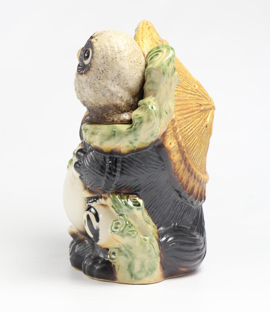 Touri "Shigaraki Ware" Manganjoju Tanuki 8.5 Size SA30-10