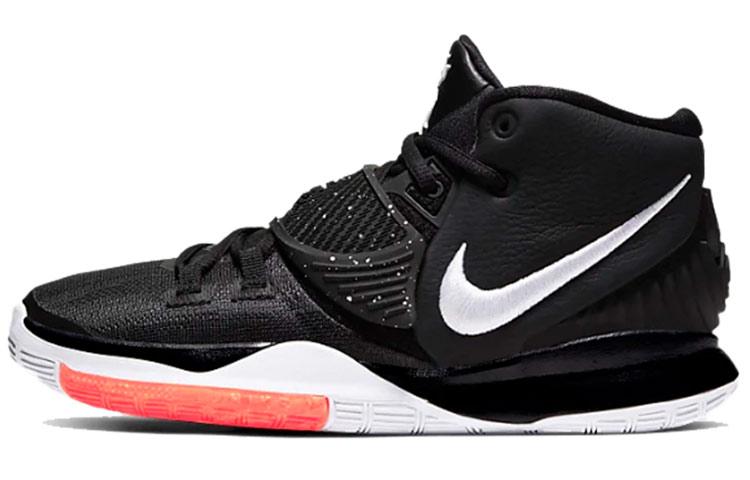 Nike Kyrie 6 Jet Black White GS BQ5599-001 37.5