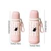 Cartoon Pattern Stainless Steel Thermos Cup Large Capacity Water Bottle Insulated Cup  Student Use