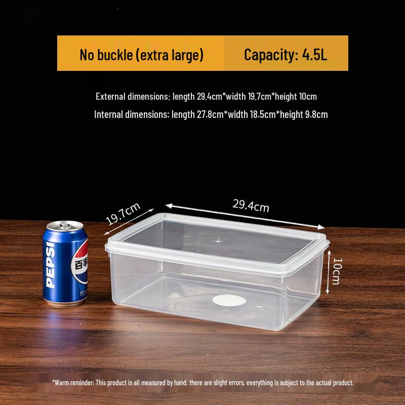 Zhaoran Food-Grade Rectangular Fresh-Keeping Container