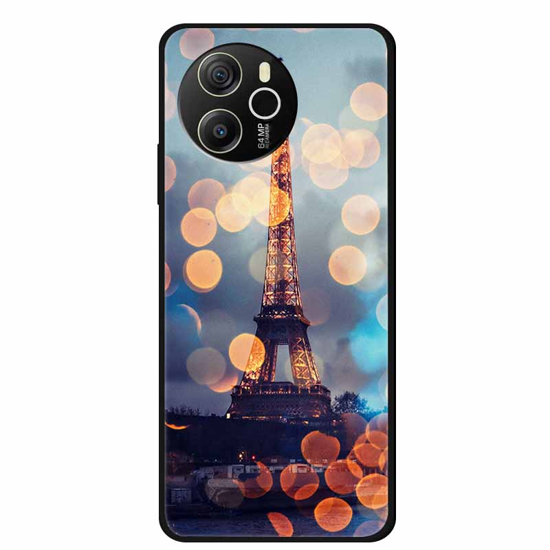 Para Funda Blackview Shark 8 Original Silicona Suave TPU Fundas de Teléfono Cubierta Trasera Para Blackview Shark8 Protector Moda Planeta Coque