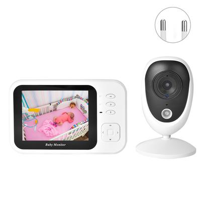 3,5 Zoll TFT Drahtloser Digitaler Baby Monitor IR Nachtsicht Gegensprechanlage Schlaflieder Temperatursensor