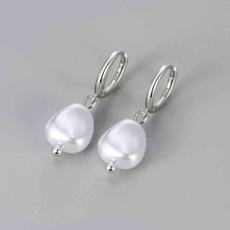 925 Silver Earrings For Women Trendy Heart Star Zircon Earring Jewelry Prevent Allergy Party Accessories Gift