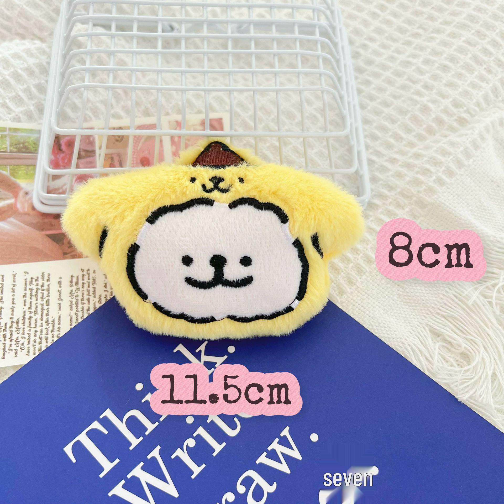 

Мультяшный ободок с щенком и брошь в виде плюшевой куклы для переодевания для детей