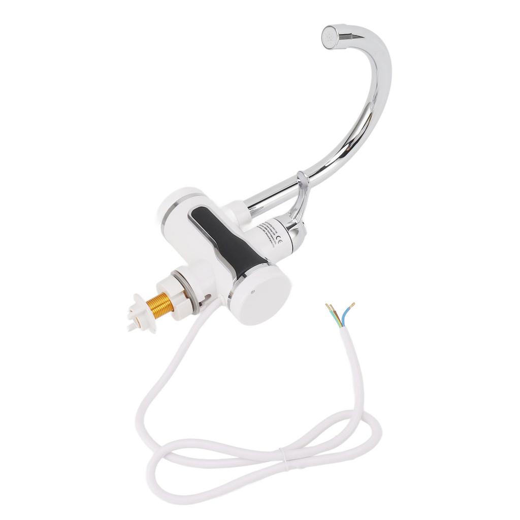 Electric Hot Water Heater Faucet IPX4 Accurate Temperature Control Rapid Heating Electric Faucet