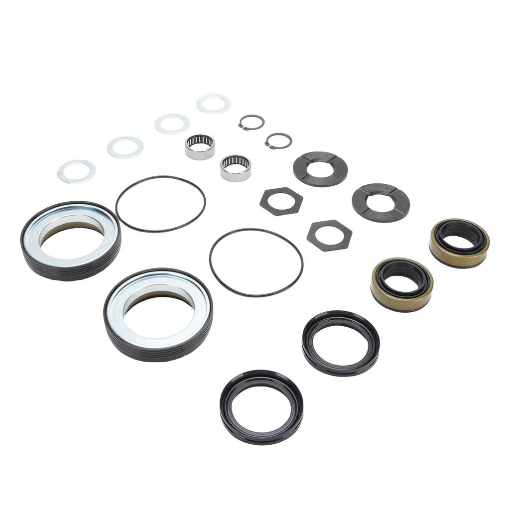 Outer Axle Dust Seal Inner Tube Seal Needle Bearing Snap Ring Thrust Washer Seals Kit 701166X Replacement for Super