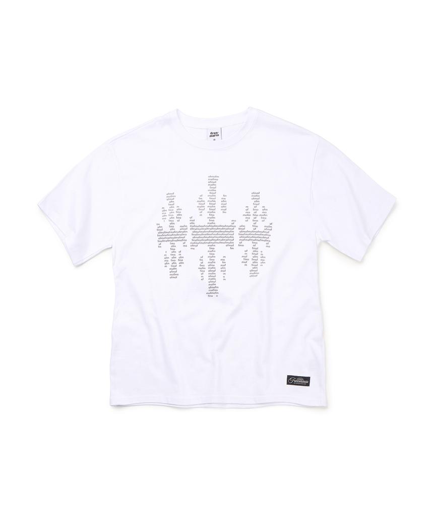 FREEMARIO 3 Cross T-Shirt [White]