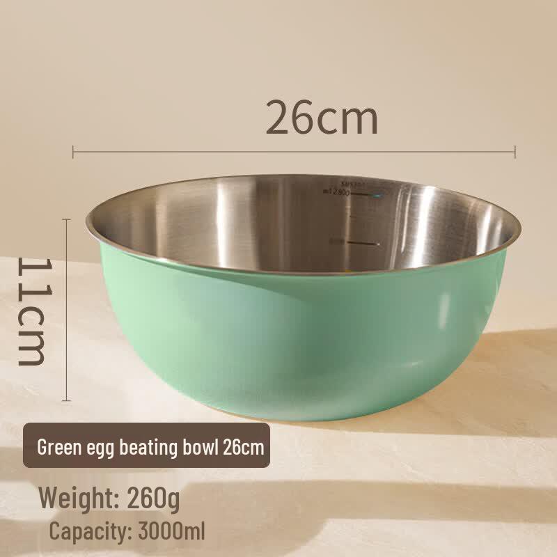 Food-Grade Stainless Steel Mixing Bowl