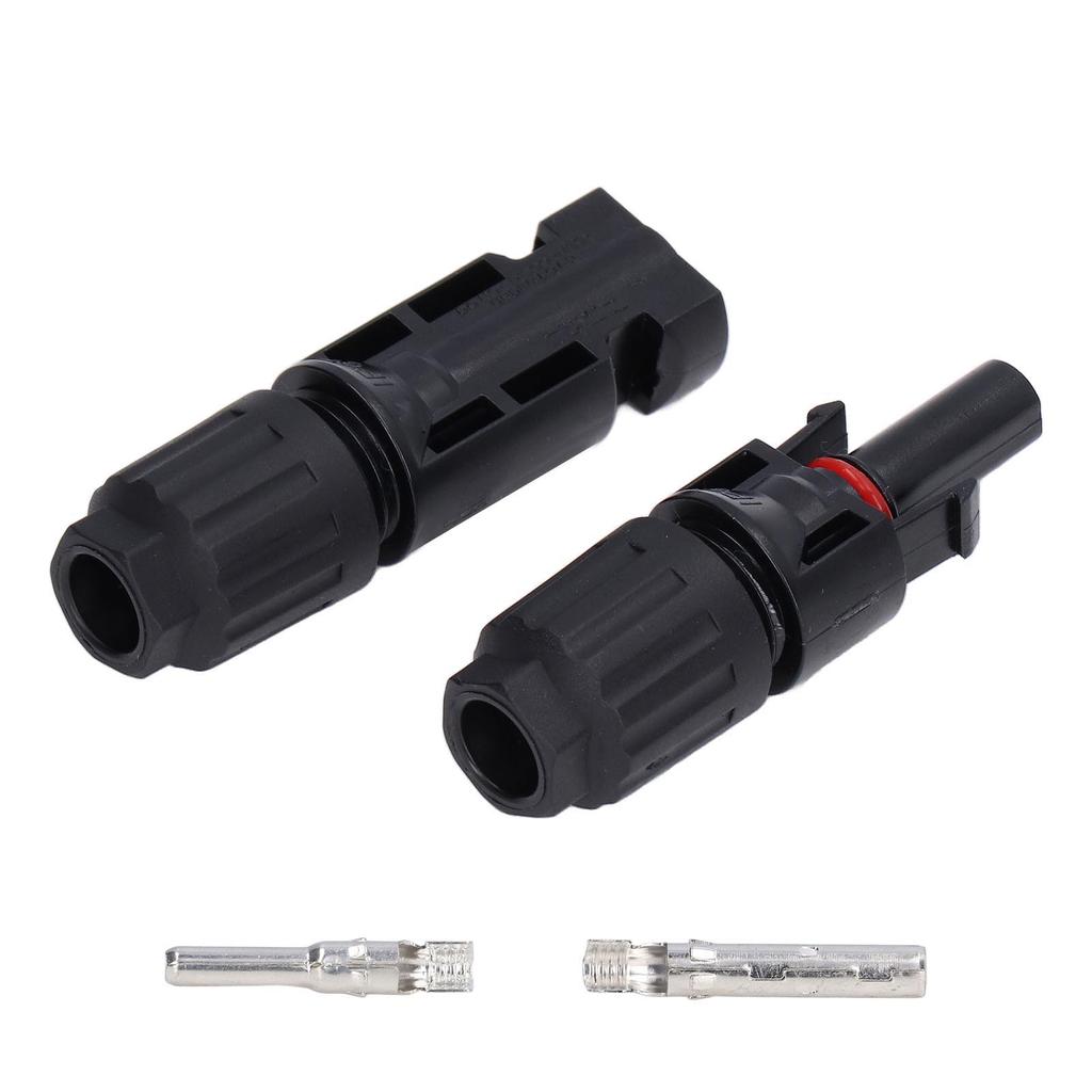 5 Conjunto Conector Solar Macho Fêmea IP67 À Prova d'Água Plugue de Cabo de Painel FV Alta Tensão 30A 1000V