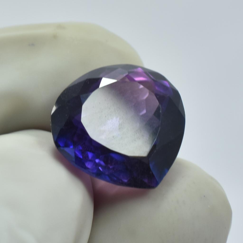 Natural Purple Tanzanite Loose Gemstone Pear Shape 7.00 Ct for Jewelry Making and Gem Collections