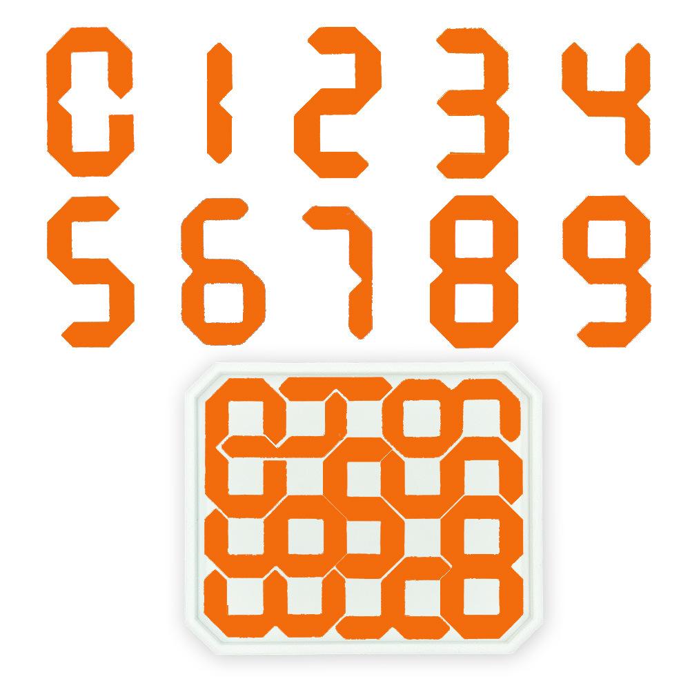 Non-Toxic Difficult Puzzles Challengesilicone Digital Battle Puzzle Parent Child Interactive Logical Thinking Toy Game