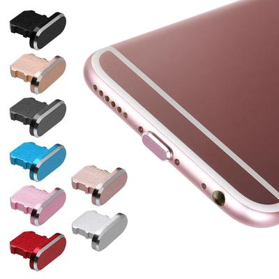 Cover Aluminium Alloy Metal Stopper Charging Port Cap Charger Dock Anti Dust Plug For iP 13 12 11 Pro Max X XR Max 8 7 6S Plus