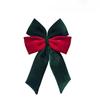 New velvet bow decoration Christmas three-dimensional pendant Christmas tree scene atmosphere layout