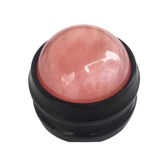 Mini Acupressure Ball Massager Handheld Roller for Muscle Relief Resin Body Massage Tool for Neck