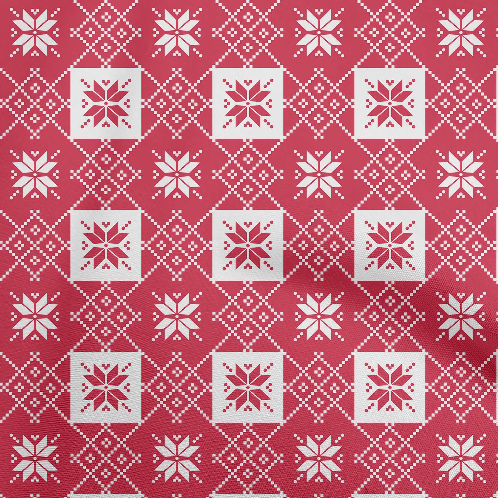 

oneOone Cotton Flex Light Grey Тканина з геометричним малюнком для стьобання Тканина для шиття з принтом у дворі 40 дюймів 42 Inch Wide - Viscose Chiffon червоний