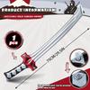 Inflatable Ninja Samurai Sword Toy, 75cm Kids Party Costume Props for Ninja Themed Parties