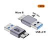 USB C to Micro B Extender Adapter 10Gbps USB3.0 Type C Female to Micro B Cable Extender for Laptop Phone Hard Drive Disk Samsung