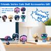 Friends Series Cute Doll Accessories Gift Set Of 8 End Boxes Random Style