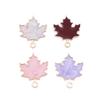 Enamel Charms Multi Color Flower Pendants For Floral Themed Jewelry