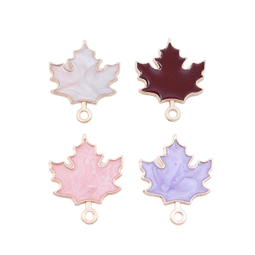 Enamel Charms Multi Color Flower Pendants For Floral Themed Jewelry