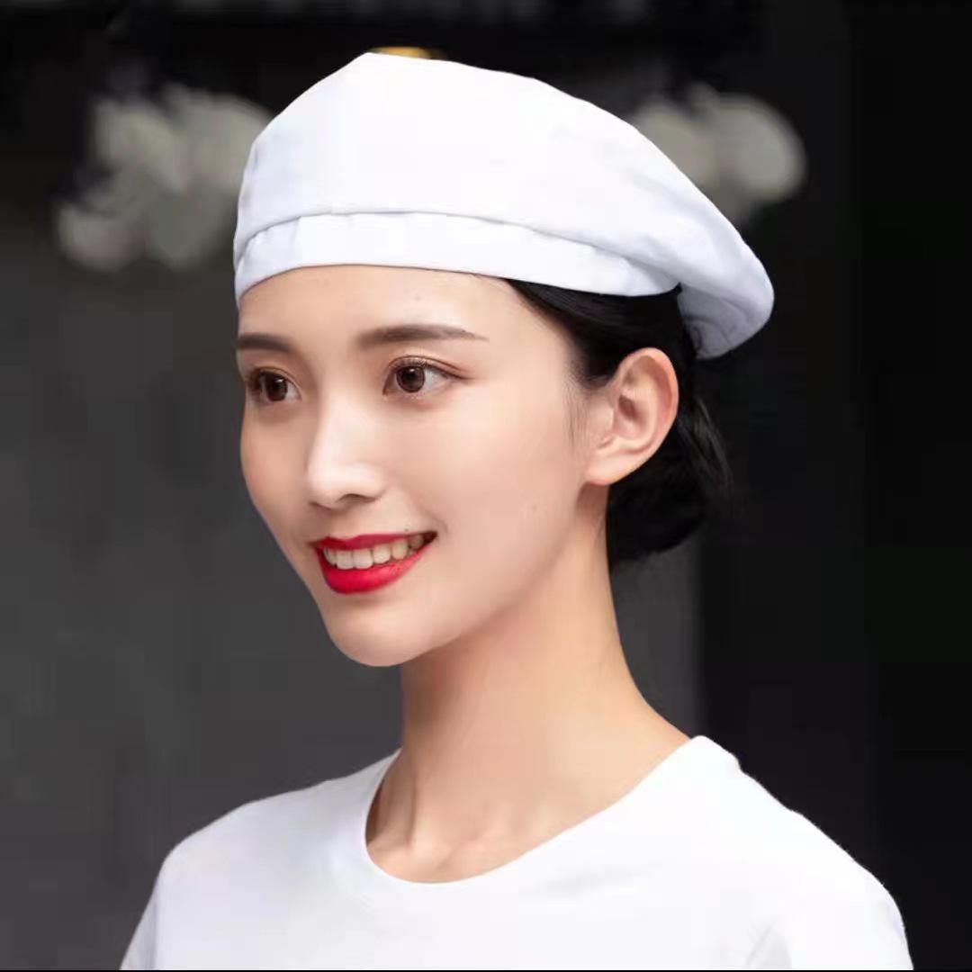 

Breathable Women’s Chef Hat with Embroidered Logo for Catering and Kitchen Wear
