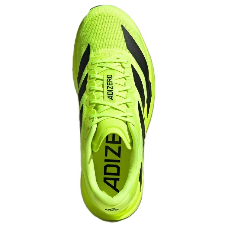 Adidas Adizero Evo SL Lucid Lemon Unisex Sneakers Green Core-Black Metallic-Silver JR3416