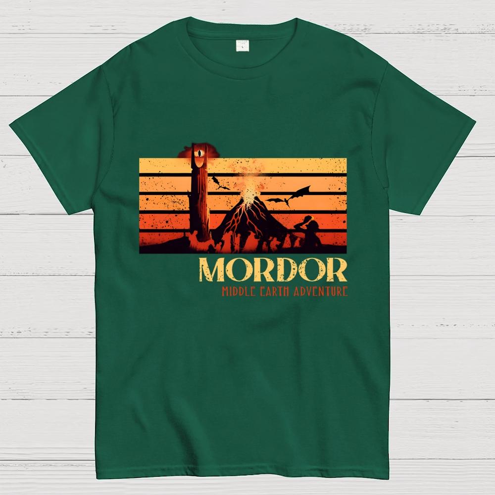 Middle Earth Adventure Cotton Summer Casual Cool Loose T-Shirt