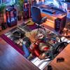 Harley Quinn-themed rug, non-slip rug, suitable for living room, bedroom, game room, computer room and home décor.