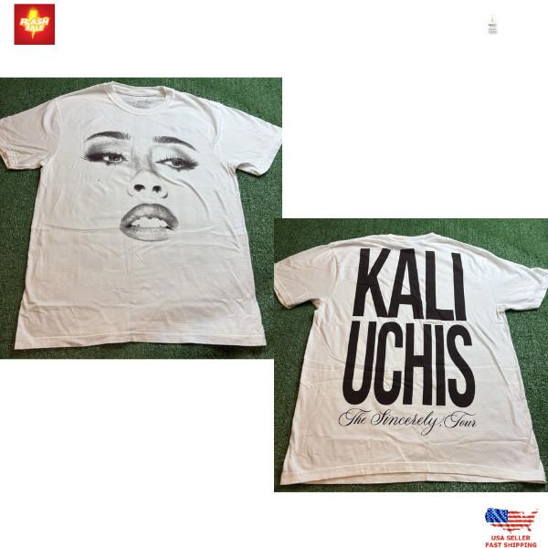 

Kali Uchis 2025 The Sincerely Tour Shirt Official Merch Short Sleeve Concert Tee Unisex T-Shirt S
