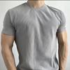 Fitness Short T-Shirts Summer New Texture Anti-wrinkle Quick Drying Tops