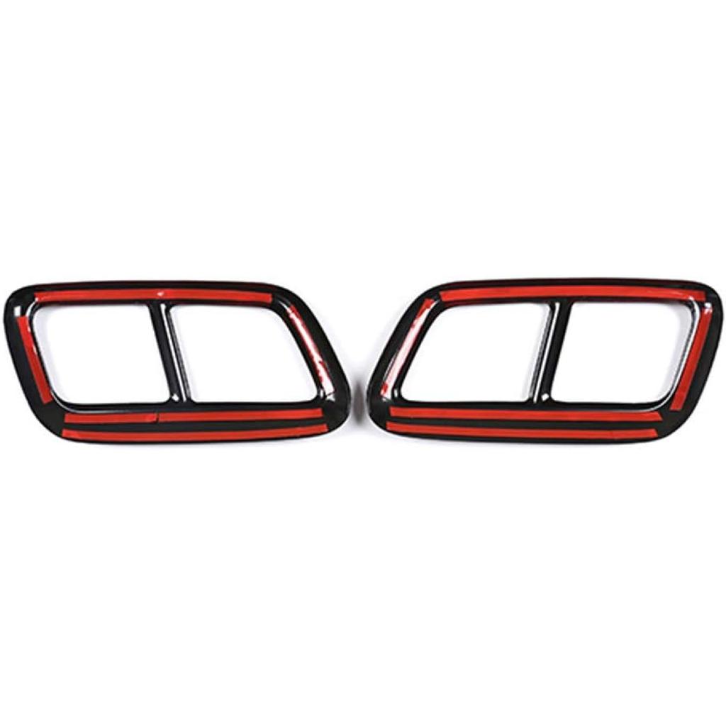 Autobro for Land Rover 2020 Range Rover Sport (L494), Stainless Steel Tail Exhaust End Tip Pipe Cover Trim