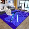 KPop Demon Hunters Pattern Rug, Indoor/Outdoor Mat, for Picnic, Gameroom, Bedroom, Office, Living Room, Home Decor Carpet, Birthday Gift