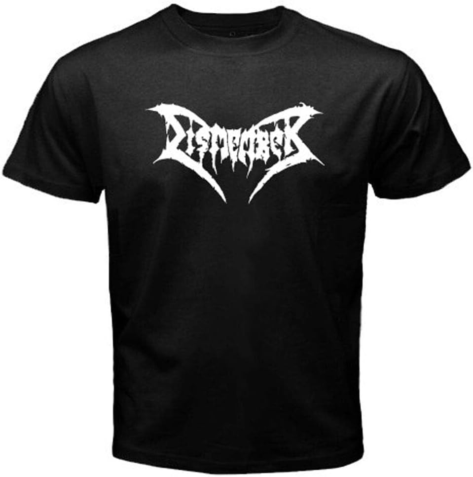 Dismember Death Logo Men sen T Shirt S M L XL 2XL 3XL S чёрный