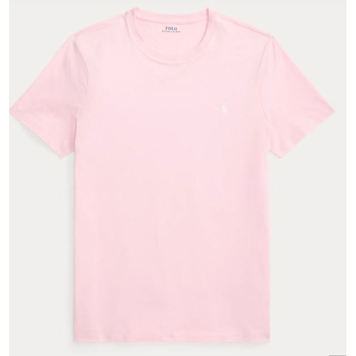 Ralph lauren T-shirt jersey Custom Slim Fit homme rose L